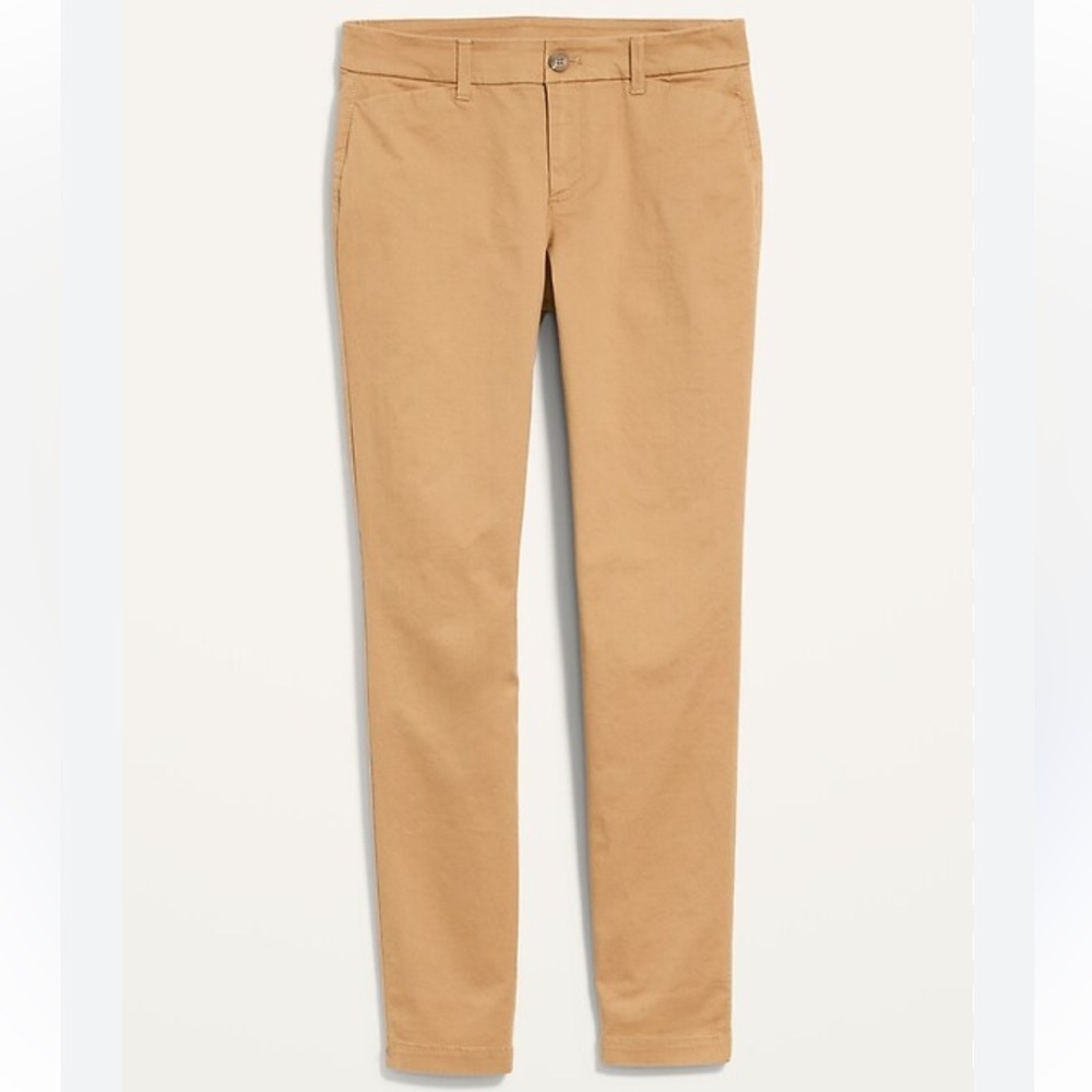 NWT Mid-Rise Skinny Everyday Khakis for Women | Old Navy